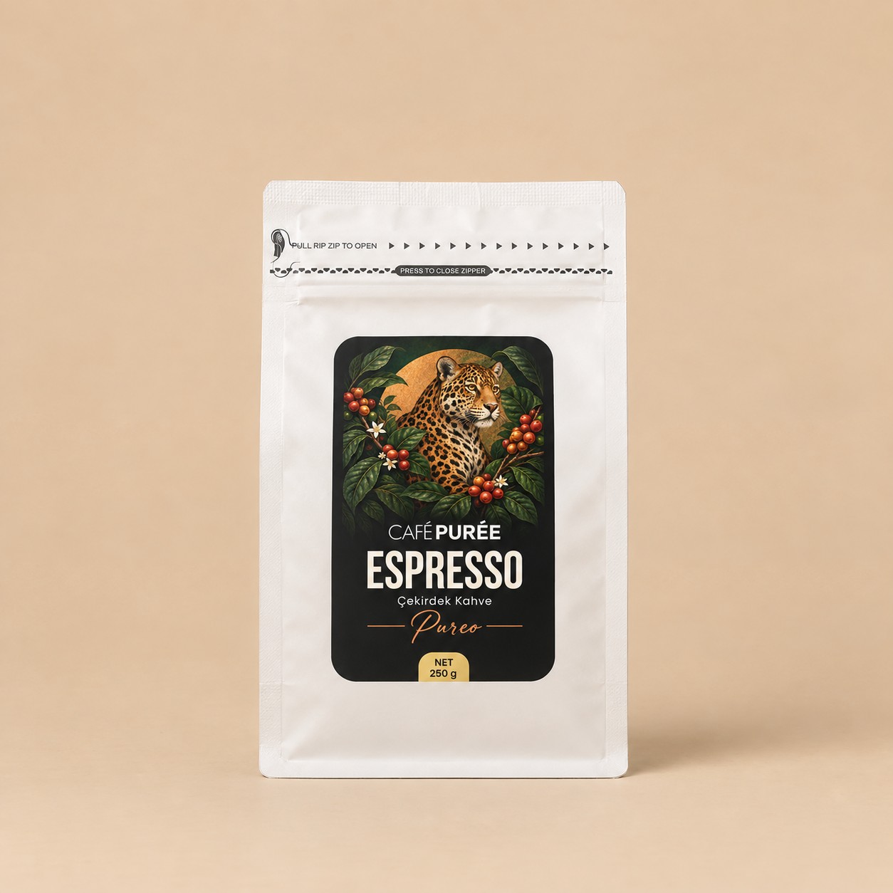 CafePurée Espresso Pureo 250 gr.