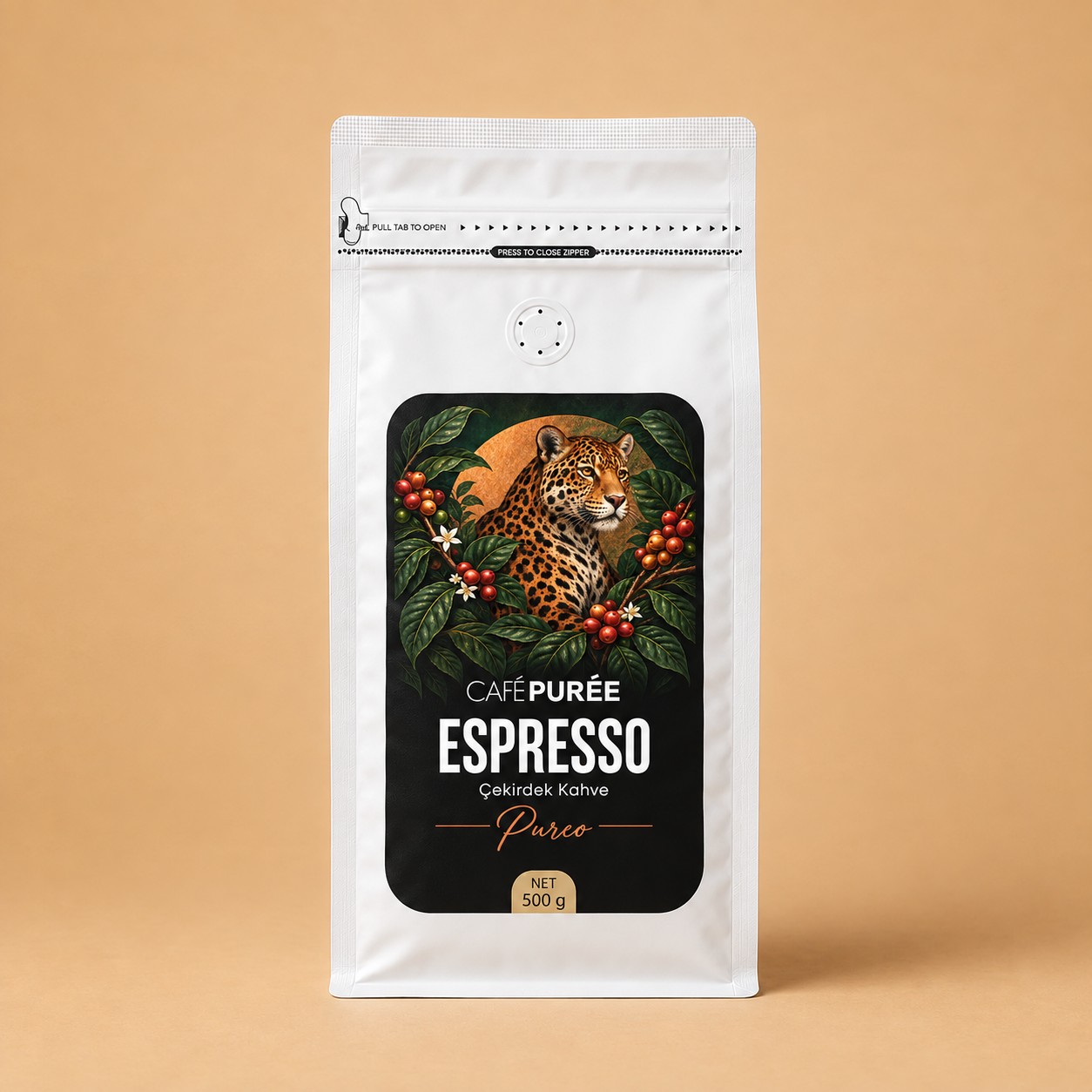 CafePurée Espresso Pureo 500 gr.